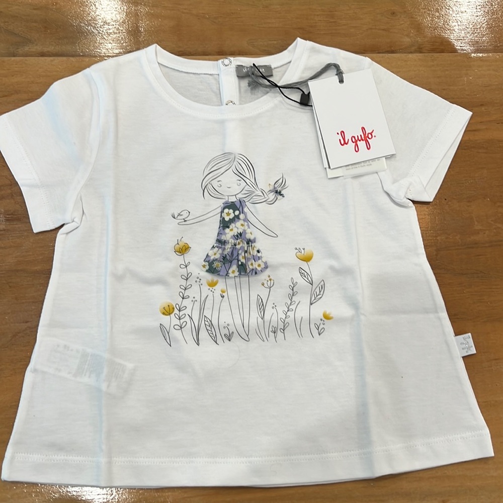 NWT Il Gufo Girls t-shirt